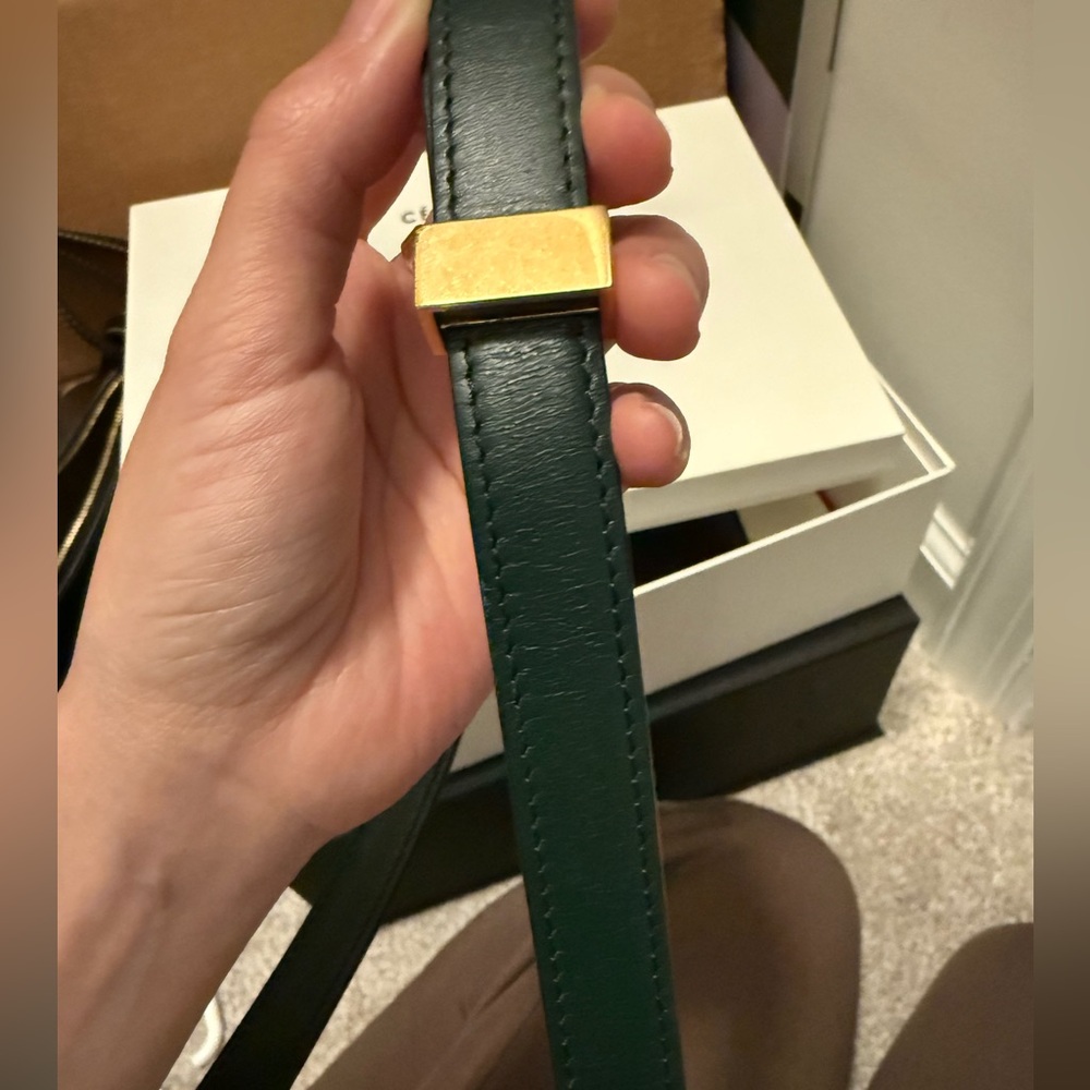 Celine Medium Classic Box Bag in Dark Green - Picture 10 of 10